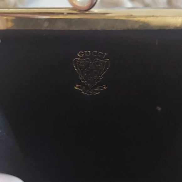 Authentic Gucci coin pouch vintage kisslock - Picture 5 of 7